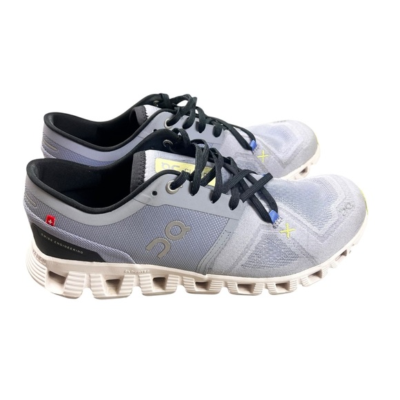 On Cloud X V3 Nimbus White Purple Women’s Running Walking Shoes SZ 9.5 - Picture 3 of 6